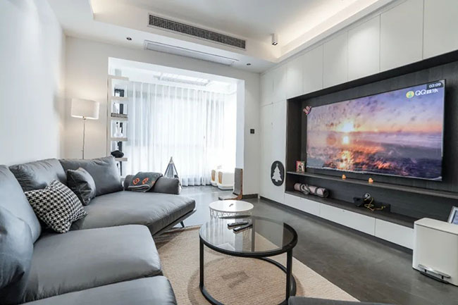 93㎡簡約風，智能實用的家居搭配，細節體現生活的美好